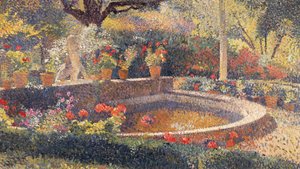 Lo stagno centrale al Parco Marquayrol da Henri Martin