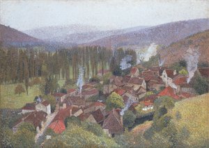 Veduta della Terrasse de Marquayrol, Labastide du Vert da Henri Martin