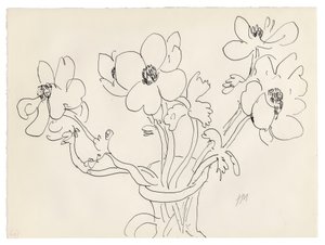 Anemoni in vaso da Henri Matisse