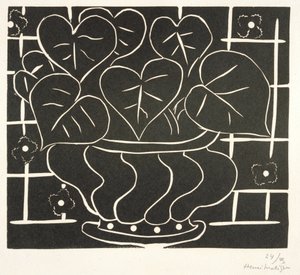 Ciotola di begonie I da Henri Matisse