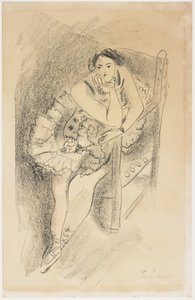Ballerina su una sedia di legno da Henri Matisse