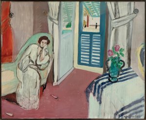 Donna sul divano da Henri Matisse