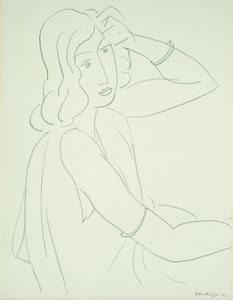Donna con braccialetti da Henri Matisse