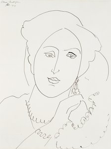 Testa da Henri Matisse