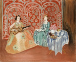 Interno - Due figure (musicisti) da Henri Matisse