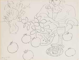 Interior Scene da Henri Matisse