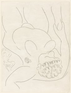 Le Pitre Châtié, quarto piatto da Poesies de Mallarmé da Henri Matisse