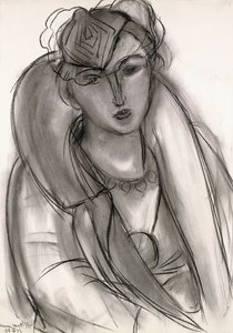 Lydia (Studio per il ritratto in giacca blu) da Henri Matisse