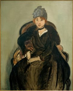 Marguerite con un cappello blu da Henri Matisse