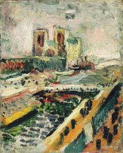 Notre-Dame, 1900 circa (olio su tela) da Henri Matisse