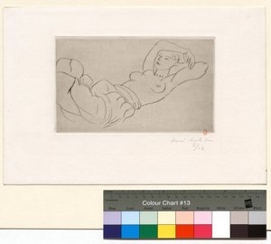 Odalisca sdraiata da Henri Matisse