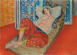 Odalisca in culotte rosse da Henri Matisse