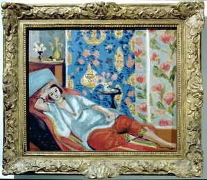 Odalisca in culottes rosse da Henri Matisse