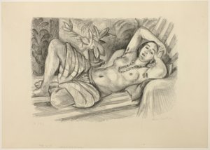 Odalisca con Magnolia da Henri Matisse