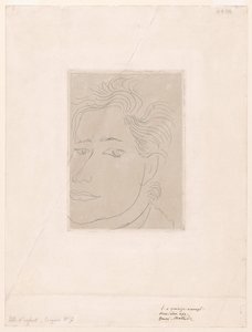 Outamaro, ritratto di Margot Matisse da Henri Matisse