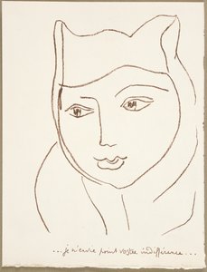 Pagina di Lettere portoghesi da Henri Matisse