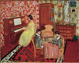 Pianista e suonatrici da Henri Matisse