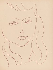 Piastra da "Visages da Henri Matisse