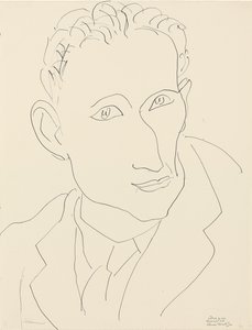Ritratto di Louis Aragon da Henri Matisse