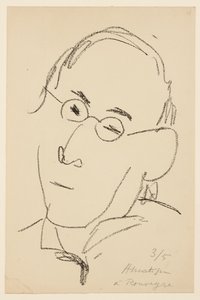 Ritratto di Paul Léautaud da Henri Matisse