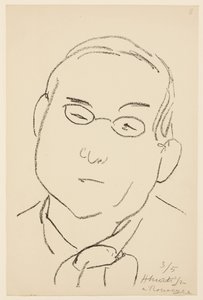 Ritratto di Paul Léautaud da Henri Matisse
