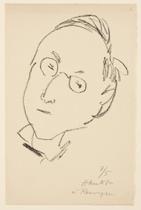 Ritratto di Paul Léautaud da Henri Matisse