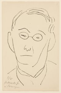 Ritratto di Paul Léautaud da Henri Matisse
