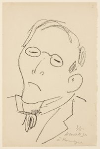 Ritratto di Paul Léautaud da Henri Matisse