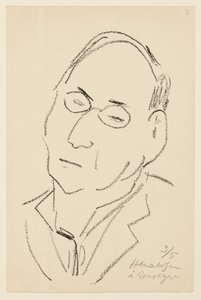 Ritratto di Paul Léautaud da Henri Matisse