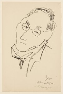 Ritratto di Paul Léautaud da Henri Matisse