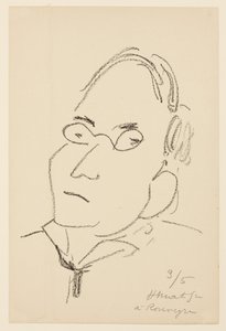 Ritratto di Paul Léautaud da Henri Matisse