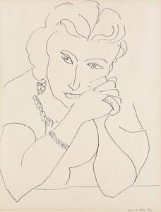 Ritratto di donna da Henri Matisse
