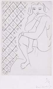 Odalisca seduta da Henri Matisse