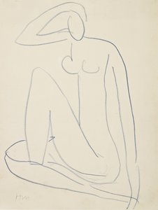 Figura femminile seduta da Henri Matisse
