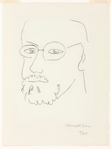 Autoritratto, vista di tre quarti da Henri Matisse