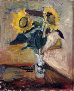Girasoli in vaso da Henri Matisse