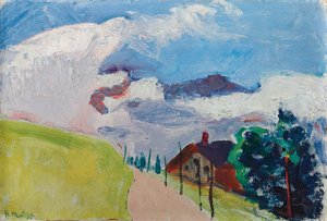 Paesaggio svizzero (itinerario da Chezieres a Villars)