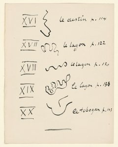 Indice delle immagini 4. Da “Jazz”. Pag. 152 da Henri Matisse