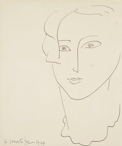 Testa di donna da Henri Matisse