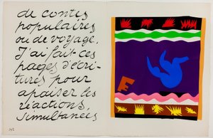 Slittino, da Jazz da Henri Matisse