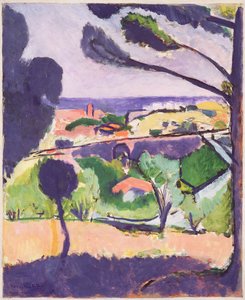Vista su Collioure e sul mare da Henri Matisse