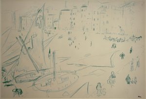 Vista dal porto da Henri Matisse