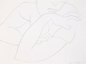 Donna con braccia incrociate da Henri Matisse