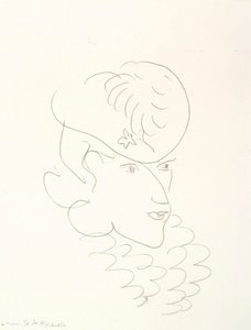 Donna con cappello da Henri Matisse