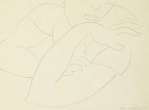Donna con braccia incrociate da Henri Matisse