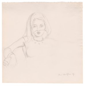 Giovane donna con il velo da Henri Matisse