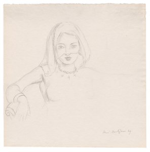 Giovane donna con il velo da Henri Matisse