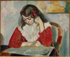 marguerite lisant 1906 (olio su tela) da Henri Matisse