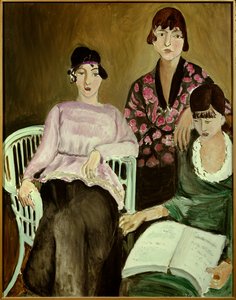 le tre sorelle 1917 (olio su tela)