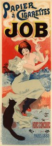 Poster pubblicitario per la carta velina Job